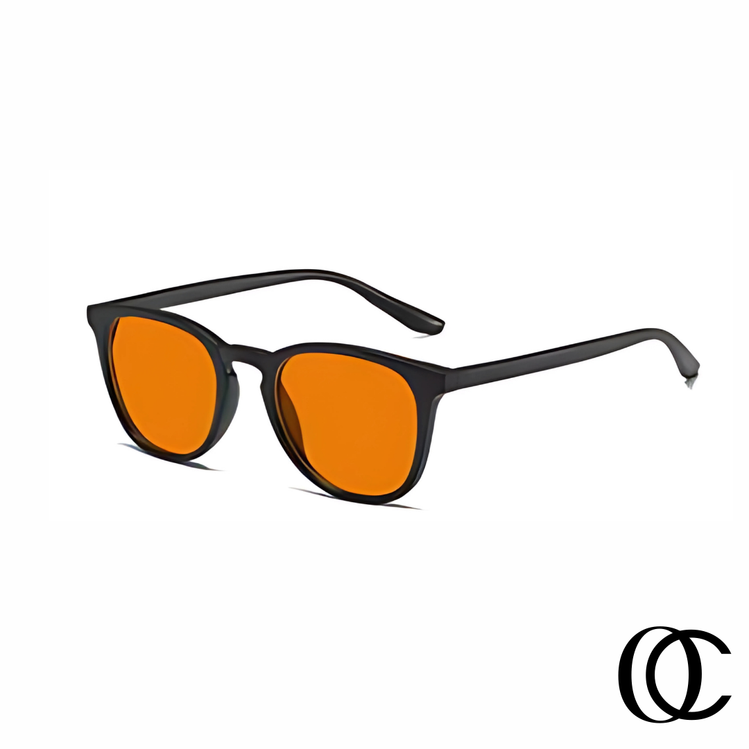 משקפי אור כחול-עדשות כתומות דגם 2