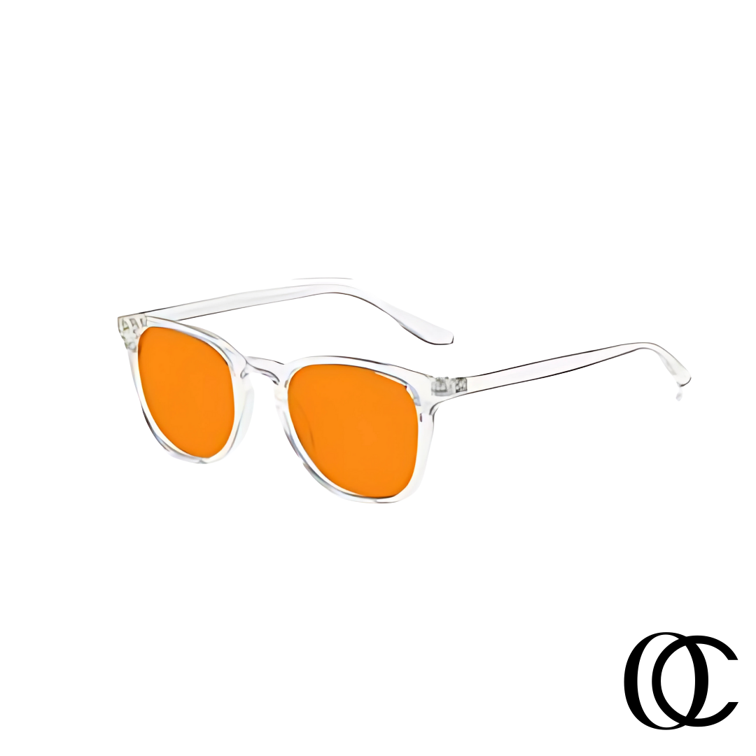 משקפי אור כחול-עדשות כתומות דגם 2