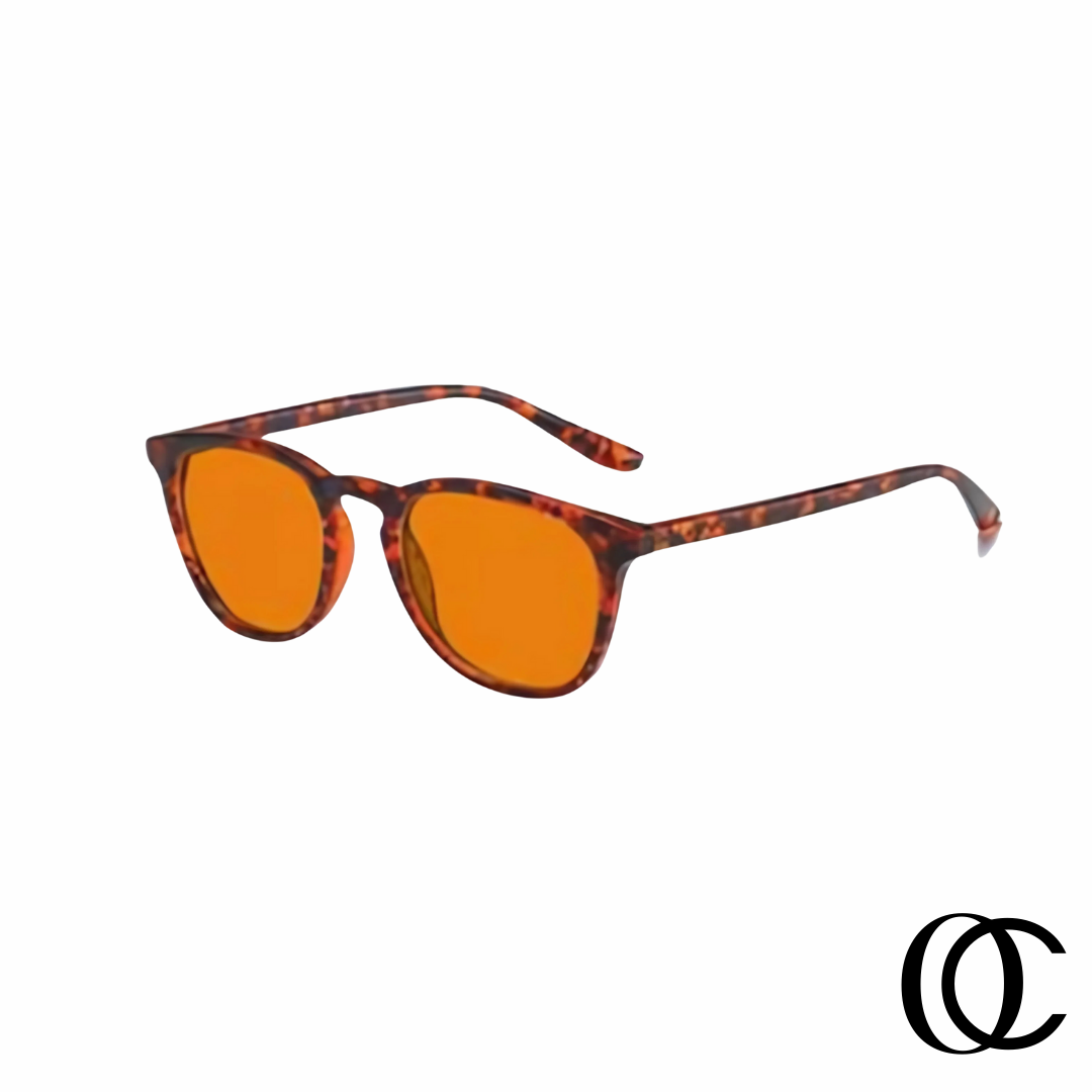 משקפי אור כחול-עדשות כתומות דגם 2