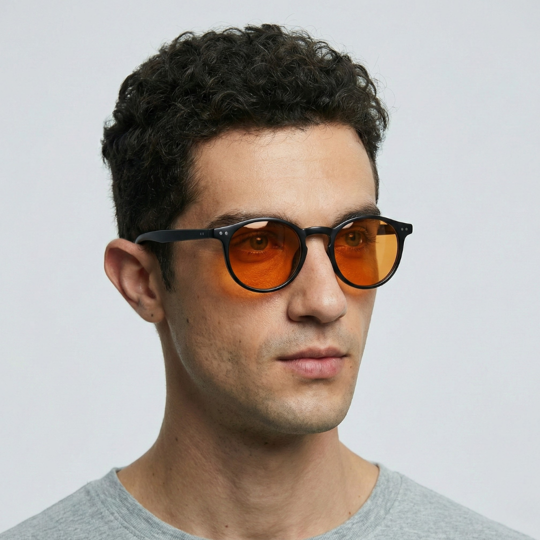 Aloro משקפי אור כחול- עדשות כתומות דגם