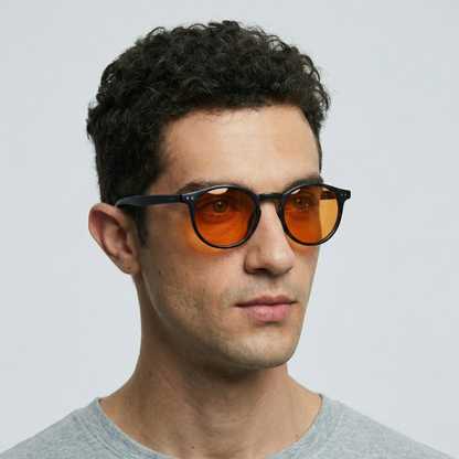 Aloro משקפי אור כחול- עדשות כתומות דגם