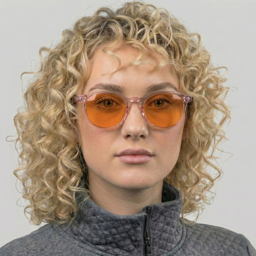 Aloro משקפי אור כחול- עדשות כתומות דגם